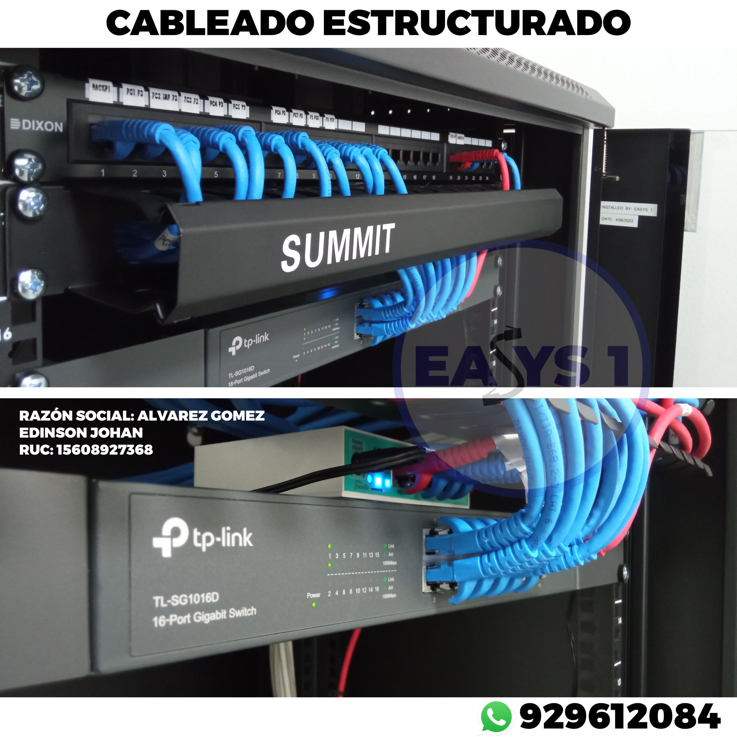 INICIO cableado estructurado y redes informáticas