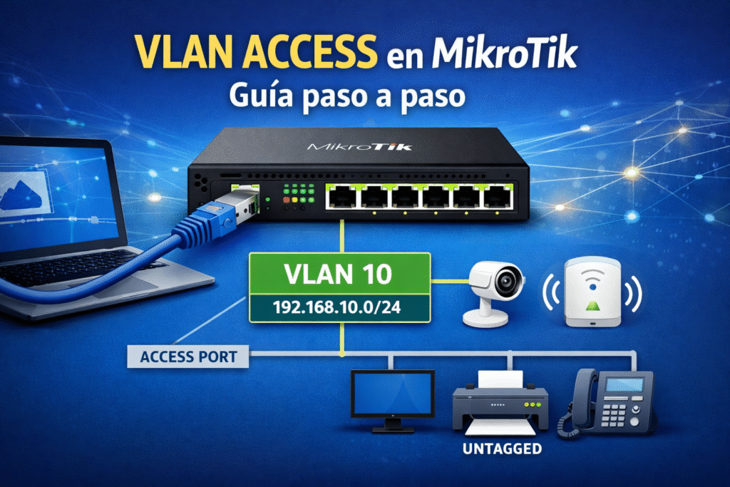 VLAN EN MIKROTIK